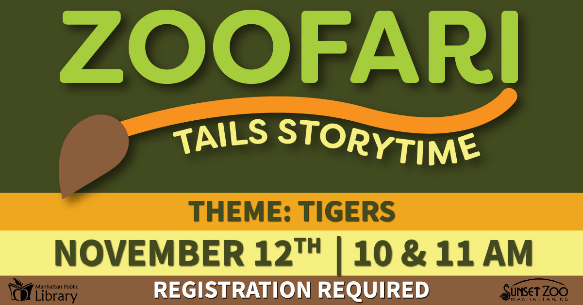 Zoofari Tails Storytime theme tigers