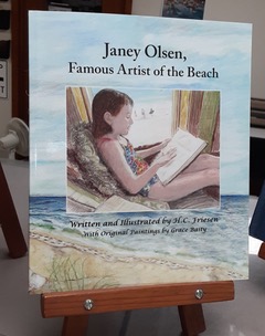 Cover photo of Janey Olsen, Famous Artist of the Beach