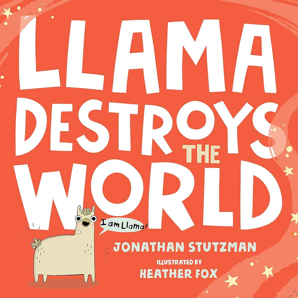 Llama Destroys the World book cover image