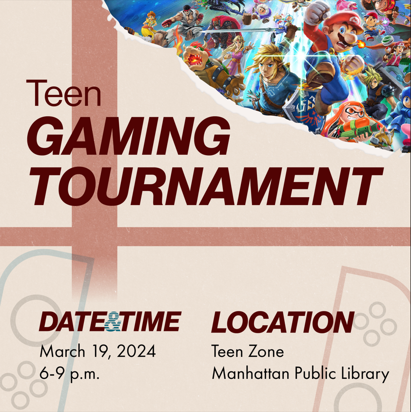 Teen Gaming Tournament graphic