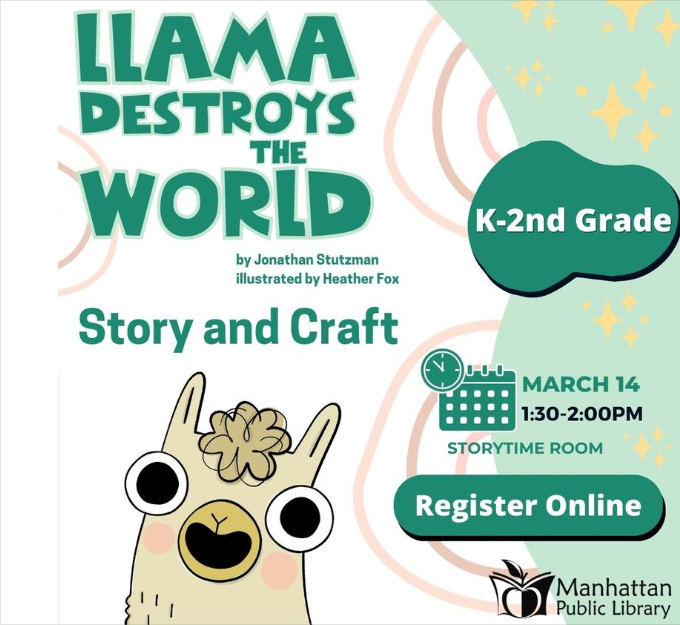 Story and Craft: Llama Destroys the World graphic