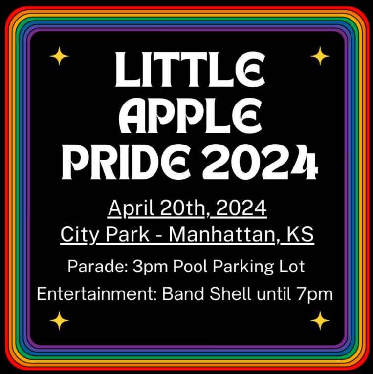 Little Apple Pride 2024 logo