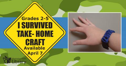 I Survived Take-Home Craft - paracord bracelet