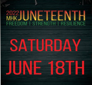 Juneteenth Saturday June 18th