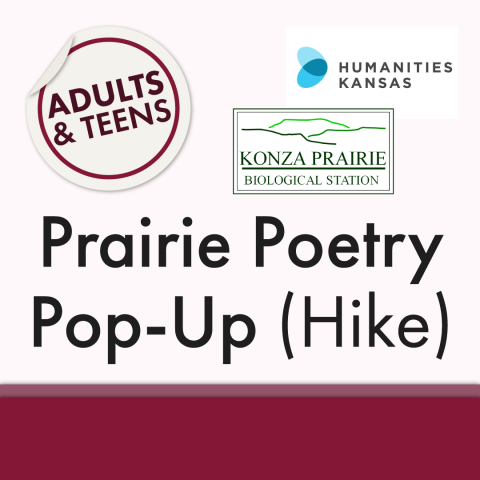 prairie poetry pop up hike