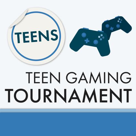 Teen Gaming Tournament with game controller image