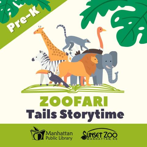 Pre-K Zoofari Tails Storytime