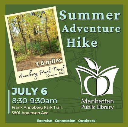 Summer Adventure Hike with the Library