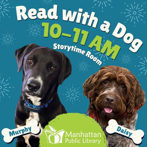 Read with a Dog 10-11 AM