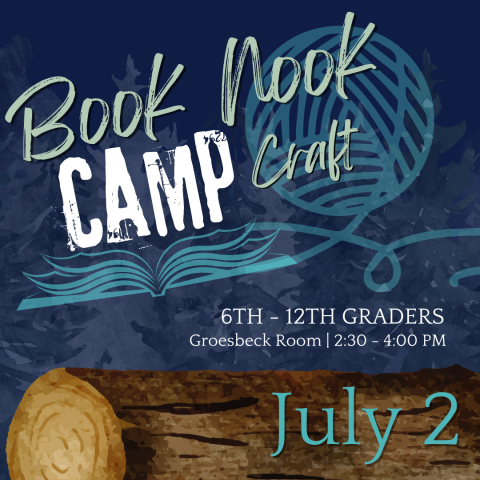 Book Nook Camp Craft July 2