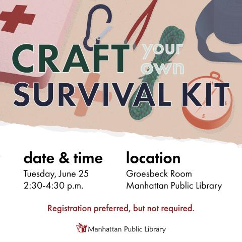 Craft your own survival kit graphic