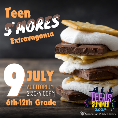 Teen S'Mores Extravaganza July 9 with photo