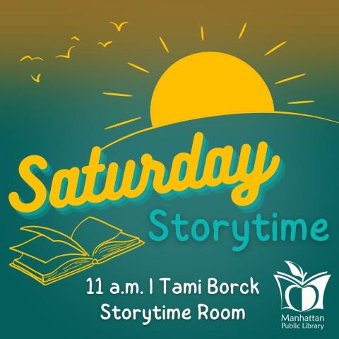 Saturday Storytime 11 a.m. Tami Borck Storytime Room