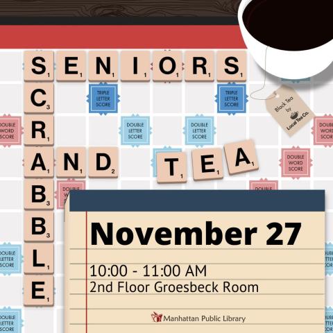 Senior Scrabble and Tea graphic