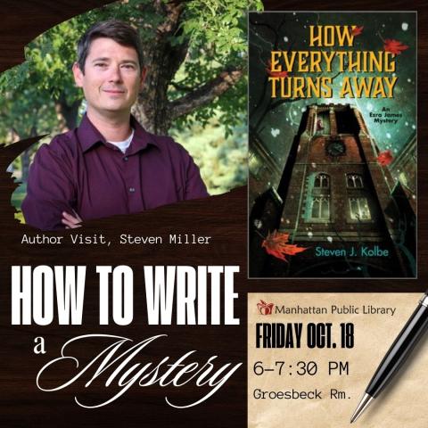 How to Write a Mystery featuring Steven Miller