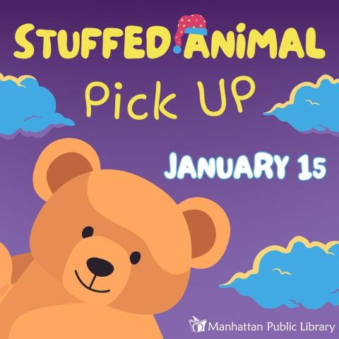 Stuffed Animal Pick Up on Jan 15th