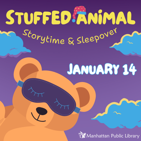 Stuffed Animal Storytime & Sleepover January 14