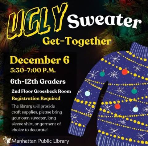 Ugly Sweater Get-Together December 6