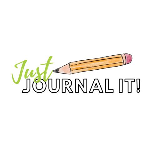 Just Journal It! with pencil graphic