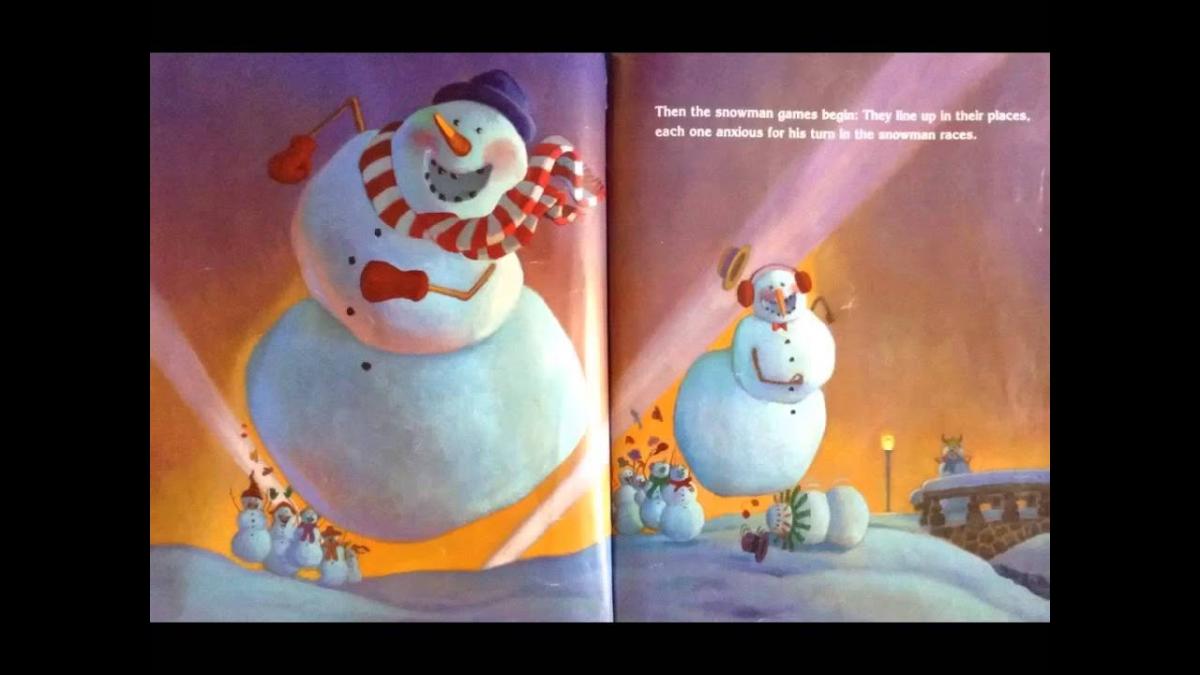 Snowmen at Night