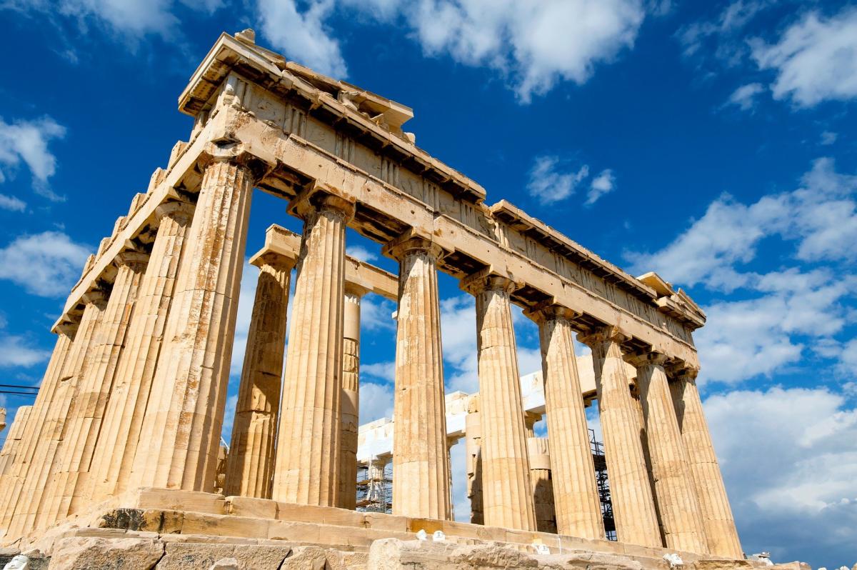 picture of the Parthenon in Greece