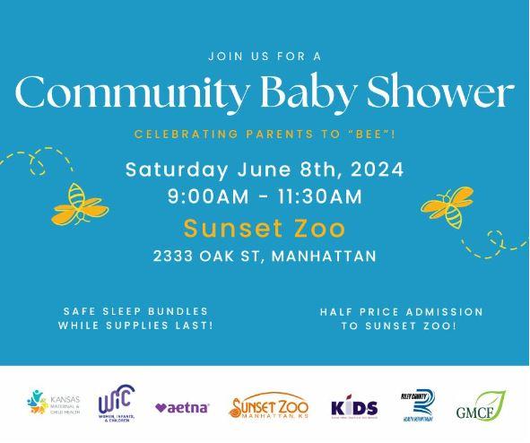 Community Baby Shower graphic